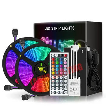 

RGB LED Strip 10M Led Light Tape SMD 2835 5M 10M DC 12V Waterproof RGB LED Light Diode Ribbon Flexible Controller