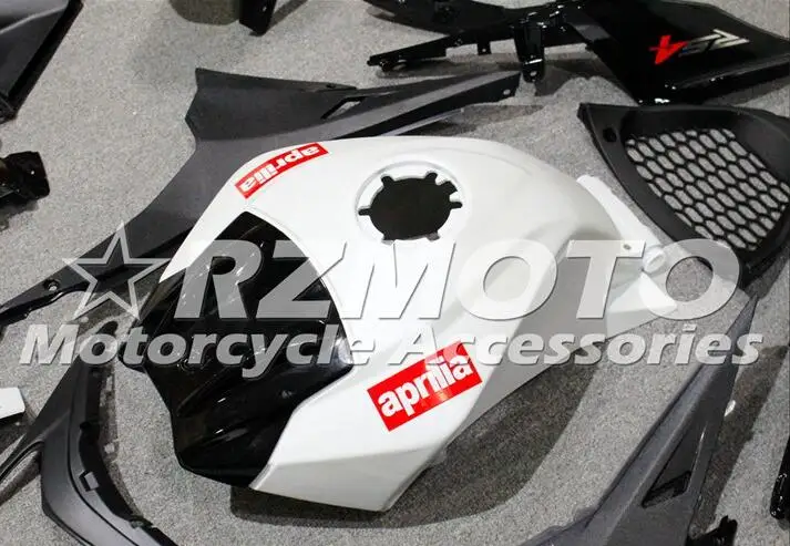 Инжектор Полный обтекатели набор для Aprilia RS4 50 125 2012-2013- ABS пластиковые мотоциклетные Обтекатели Комплекты Холодный белый черный