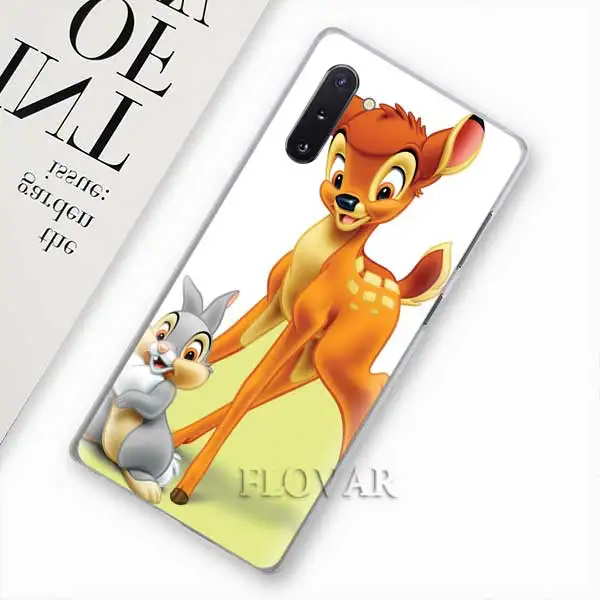 008 Бэмби Thumper телефонные чехлы для samsung Galaxy Note 10 S10 плюс 5G S10e A30 A40 A50 A60 A70 M40 жесткий чехол - Цвет: 008