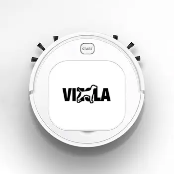

1800Pa USB Smart Robot Rechargeable 3 in 1 Auto Smart Robot Strong Suction Sweeper Vacuum Cleaners Vizsla Dog Breed Pet