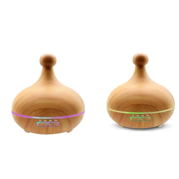 

400ML Remote Control Ultrasonic Air Aroma Humidifier with 7 Color LED Lights Electric Aromatherapy Essential