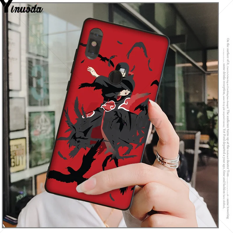 A3 Yinuoda Наруто Итачи Учиха Японский узор ТПУ мягкий чехол для телефона Xiao mi Red mi 5 5Plus 7 K20 Note5 6A mi 6 mi x2 mi x2S - Цвет: A3