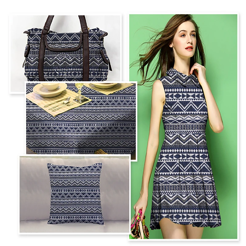 Новое поступление японский импортный хлопковый материал для платья Детская тканая парча сумка Лоскутная Ткань Сделай Сам швейная ткань для рукоделия счетчиком