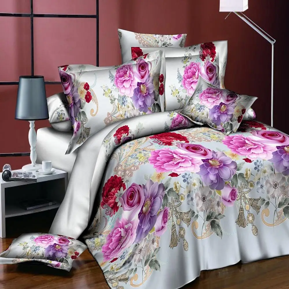 Комплект мягкого постельного белья комплект с пододеяльником и наволочкой