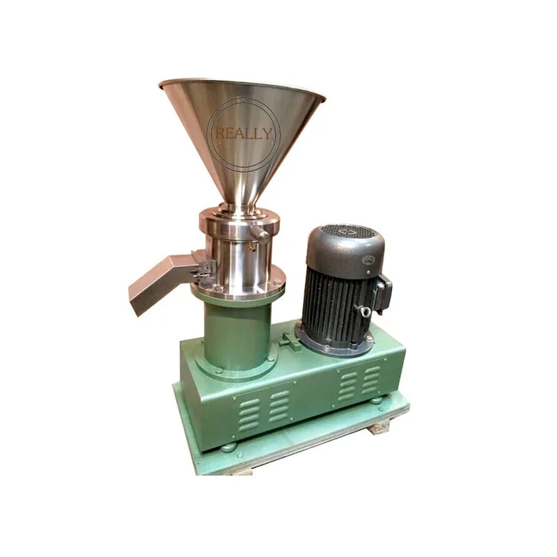 Stainless Steel Colloid Mill Peanut Butter Making Tomato Material
