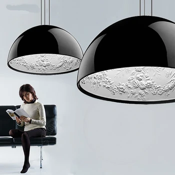 

Modern Lustre Skygarden E27 Led Chandelier Luminaria Minimalism Lamparas Suspend Hanging Lamp Indoor Home Resin Lamp Fixtures