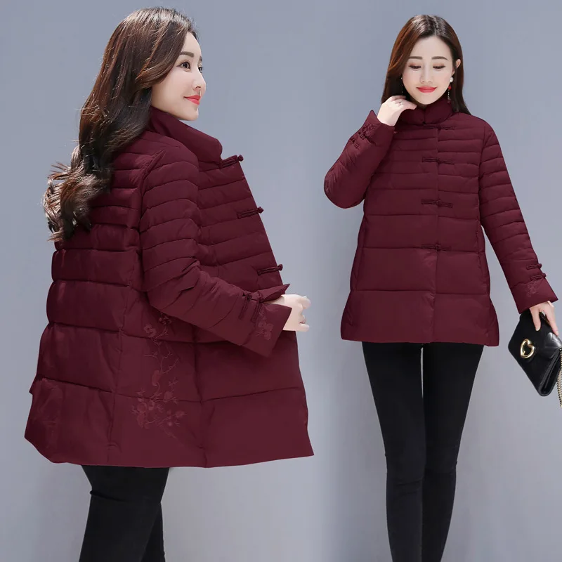 

2019 Winter New Style Trend Elegant Simple Slim Fit Slimming Comfortable Short down Jacket Cotton-padded Clothes Coat Real
