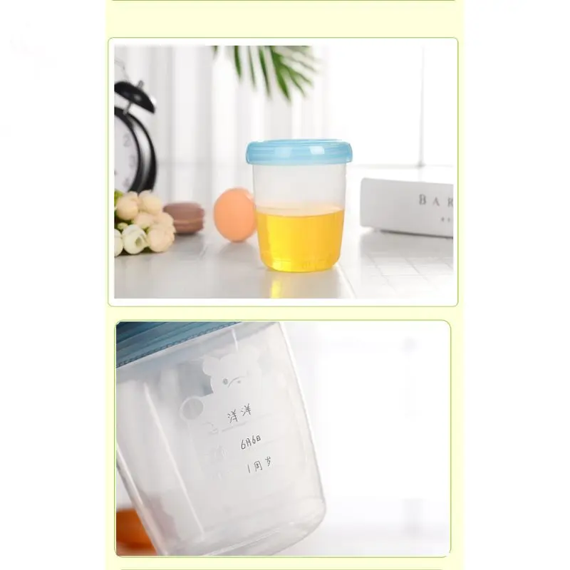 Baby Breast Milk Storage Bottle Infant Newborn Food Freezer Container Milk Powder Nuts Tea Organizer