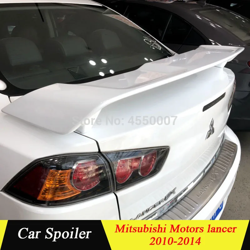 Для Mitsubishi Lancer EX спойлер Высокое качество ABS Материал заднее крыло автомобиля Спойлер для Mitsubishi Lancer Ex 2010