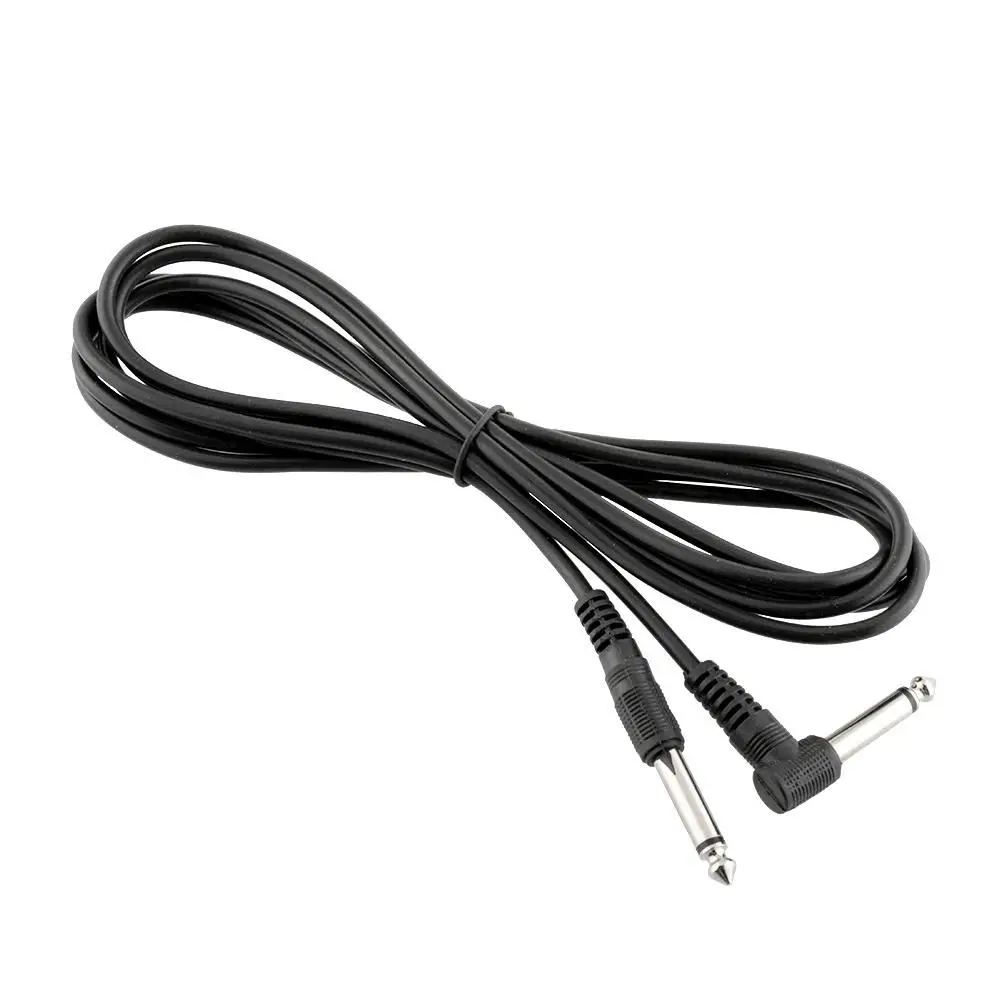 

Amplifier Cable for Electric Guitar Guitar-Amp 10FT Black Right Angle Amp