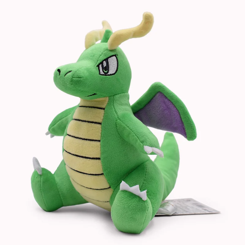 TAKARA TOMY покемон куклы игрушки Рождественский подарок для детей Япония Аниме блестящие драконит мягкая плюшевая фигурка - Цвет: 20cm Shing Dragonite