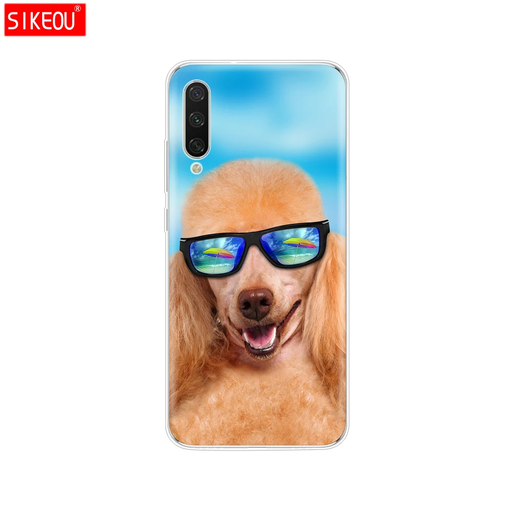 Силиконовый чехол для Xiaomi mi A3, чехол с полной защитой, мягкая задняя крышка из ТПУ, чехол для телефона s для Xio mi A3, бампер, кошечка, цветок