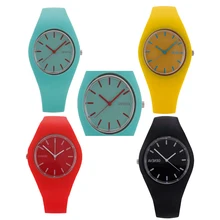 

Relogio feminino Women's Silica gel Watch Fashion Sports watches Casual Clock Gift Lover Quartz wristwatches Luxury watch Reloj