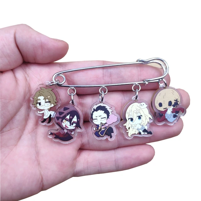 Angels of Death Metal Anime Badge Woman Rachel Gardner Isaac Foster Cartoon  Brooch Man Ray Zack Cute Bag Ornament Accessories - AliExpress