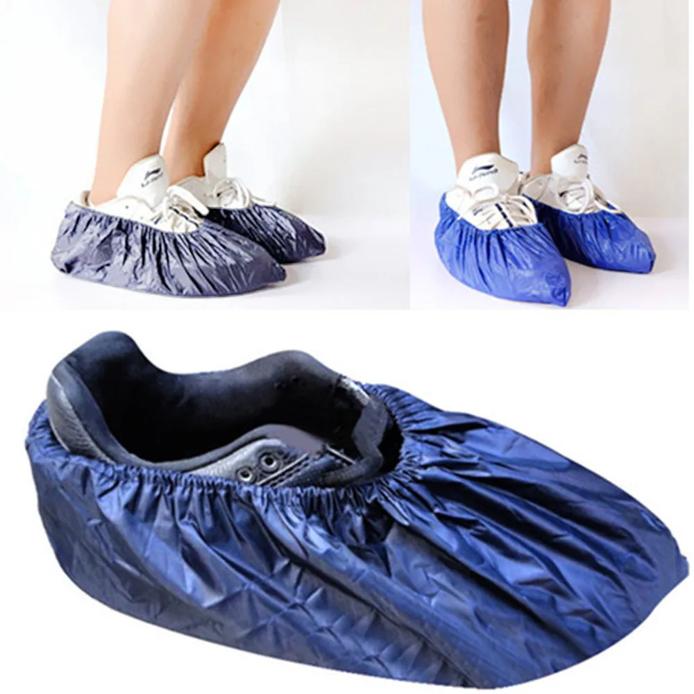 Многоразовые унисекс галоши для защиты от дождя водонепроницаемые противоскользящие бахилы для обуви домашние предметы первой необходимости#20191118