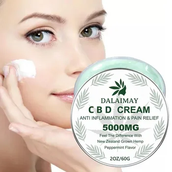 

60g Natural Hemp Face Cream Hemp Oil Cream Anti-inflammation And Arthritis Pain Relief Hemp Balm Hemp Seeds Cream Skin Care