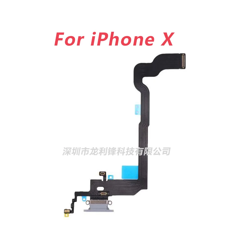 Гибкий кабель в сборе для iPhone 8G 8Plus X гибкий кабель для разъема для наушников зарядный кабель flexi