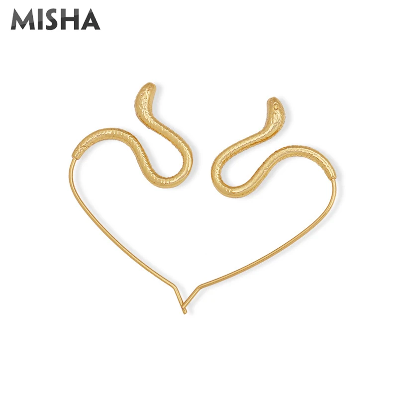 MISHA Модные серьги для женщин высококачественный ручной работы обруч ювелирные серьги для молодых девушек женские подарки 0077
