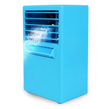 

Little Desktop Air Conditioning Spray Cooling Humidification Fan Multifunctional Air Conditioning Fan US Plug