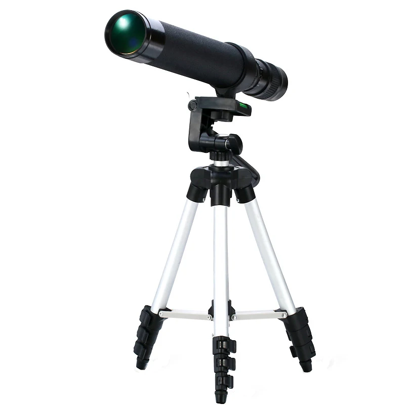 Мощный 8-24x40 русский монокулярный телескоп с трансфокатором черный HD водонепроницаемый телескопический Открытый Кемпинг Охота наблюдение за птицами телескоп