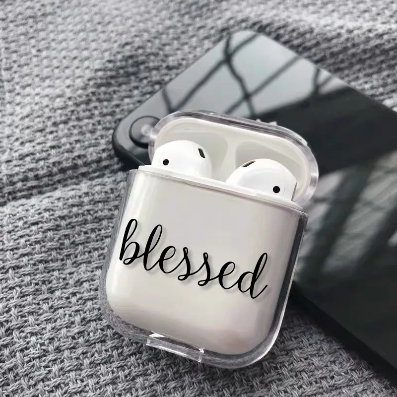Милый чехол для наушников с сердечками и звездами для Apple iPhone, зарядная коробка для AirPods Pro, жесткий прозрачный защитный чехол, аксессуары - Цвет: 28