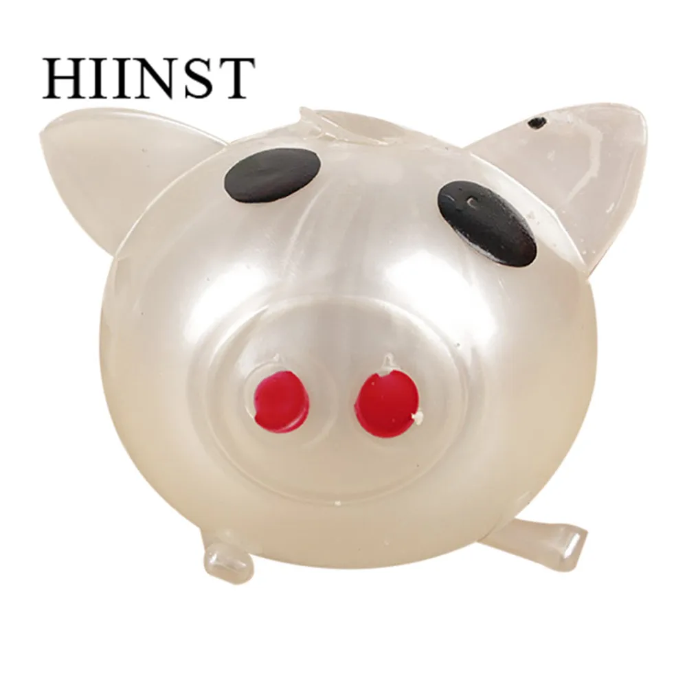 HIINST забавная игрушка для детей, игрушка для снятия стресса, забавная мультяшная свинья, Ароматизированная детская, медленно поднимающаяся, ароматическая игрушка для взрослых, снимает стресс, реалистичные игрушки