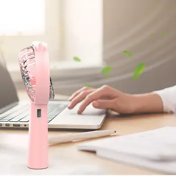 

Mini Handheld Fan Portable Desktop Mute Fan USB Rechargeable fan for Home Office Multifunctional Ventilador