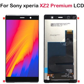 

3840x2160 LCD For Sony Xperia XZ2 Premium Dual H8166 LCD Display Touch Screen Digitizer XZ2 For Sony XZ2P LCD Screen