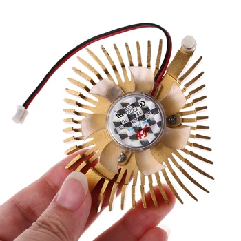 

DC 12V Computer Cooling Fan 80mm Video Graphics VGA Radiator Cards Cooling Fan 2Pins Mounting Hole