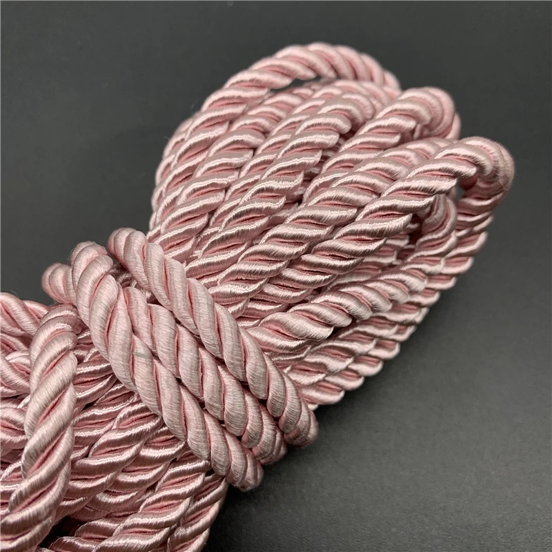 5yards/Lot 5mm 3-Strand Paracord Rope Polypropylene Rope Home Decoration Accessories For Bracelet Rustic Home Decor