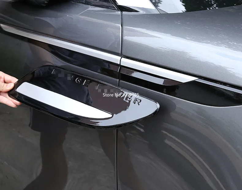 2 шт. ABS пластик автомобильный капот вентиляционное отверстие на выходе крыло Накладка для Land Rover Range Rover VELAR