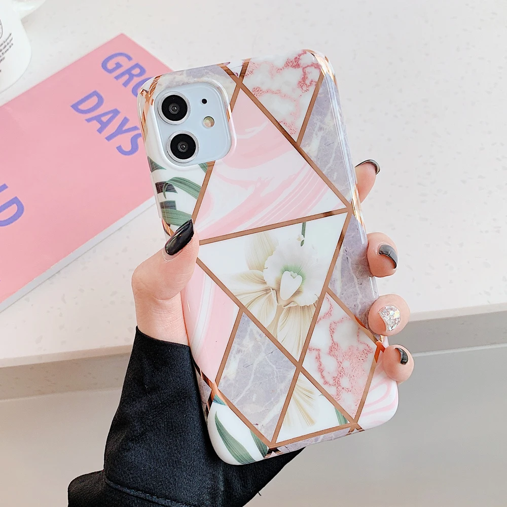 LOVECOM покрытие геометрический мрамор чехол для телефона для huawei P30 P20 Lite Pro mate 30 20 Pro Lite Глянцевая мягкая IMD задняя крышка телефона - Цвет: i