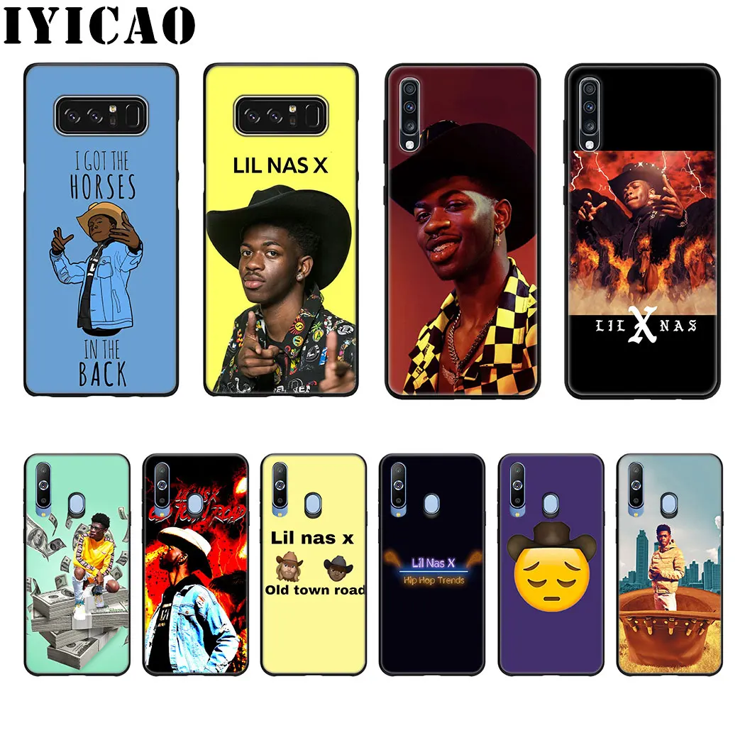 IYICAO певица Lil Nas X Мягкий силиконовый чехол для телефона samsung A70 A60 A50 A40 A30 A20 A10 M40 M30 M20