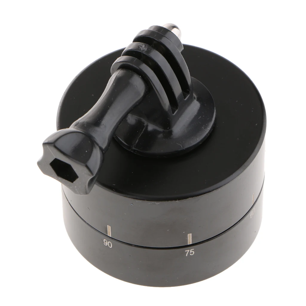 120Minute Time Lapse Tripod Head Adapter Camera Mount 360 Timelapse Rotator Metal Material Precise Mechanism