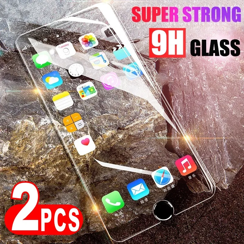 Пленка из закаленного стекла для iPhone 11 Pro 12 mini X XS MAX XR 8 7 6 Plus 5 5s SE 2020 6S 2.5D