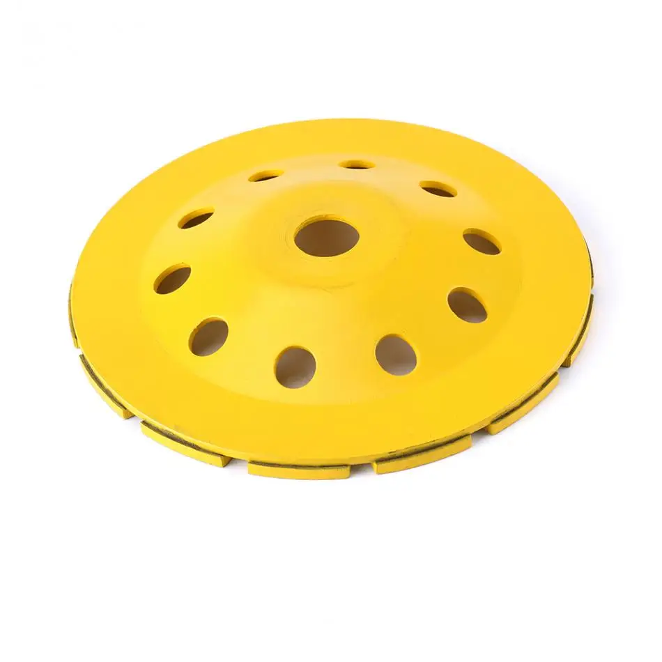 Grinding Disc 180mm Diamond Double Row Grinding Disc Brick Concrete Cut for Angle Grinder Abrasive Tools