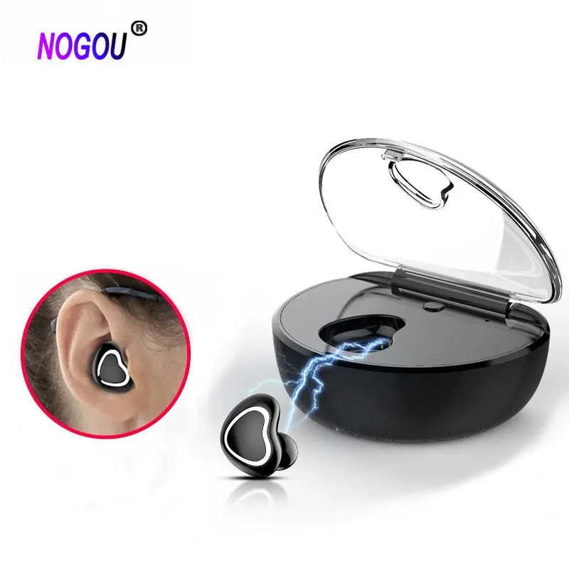 Беспроводные наушники Bluetooth спортивные мини микрофон зарядная коробка громкой