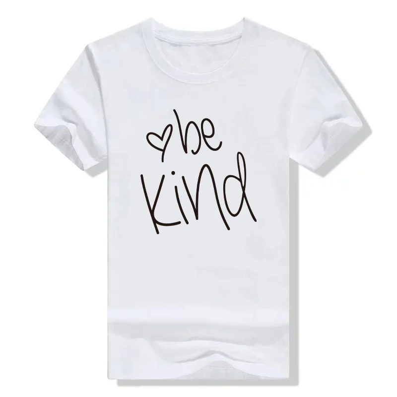 Be kind Graphic забавный вид Несс футболка для женщин Harajuku honey Bees рукав топы