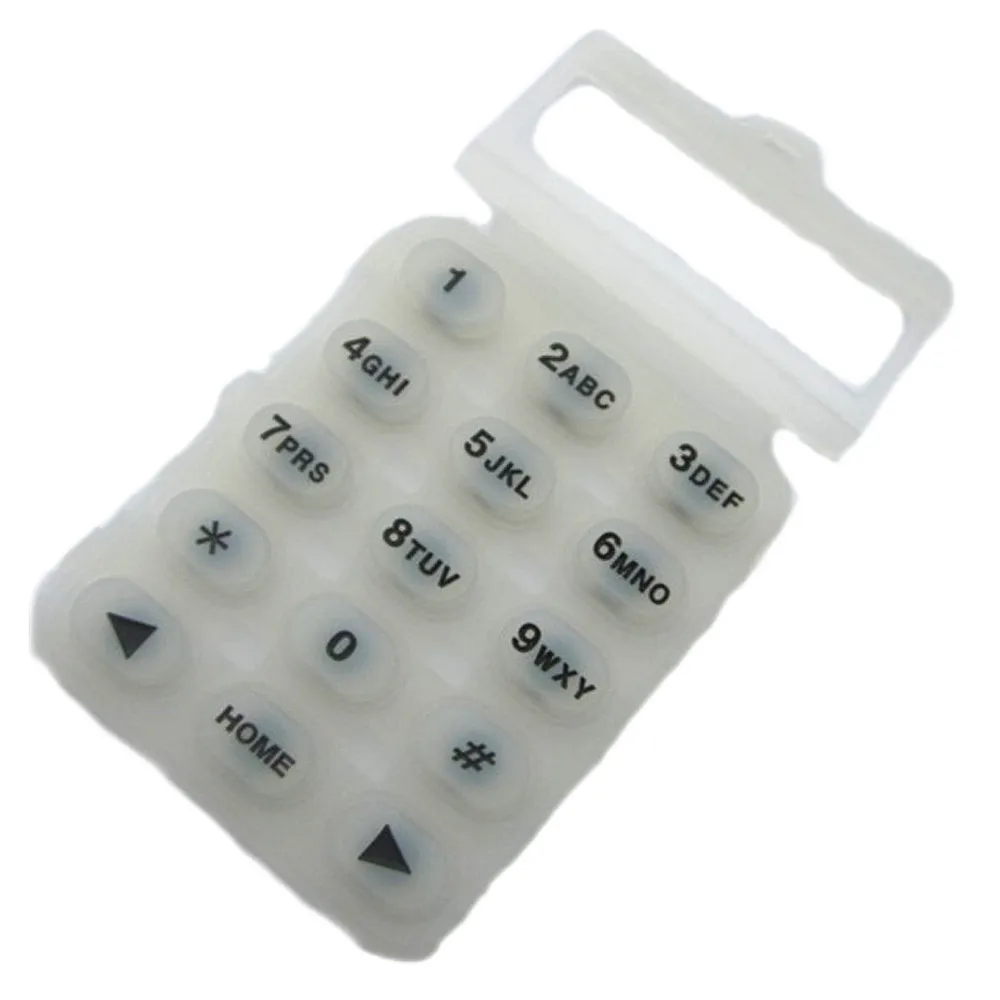 New Digital Number Keypad Keyboard Key Button Rubber For Motorola
