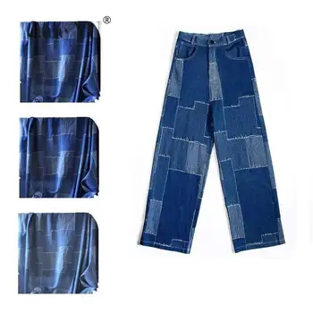 

New Desigin Washed Denim Fabric Cotton Soft Summer Denim Fabric