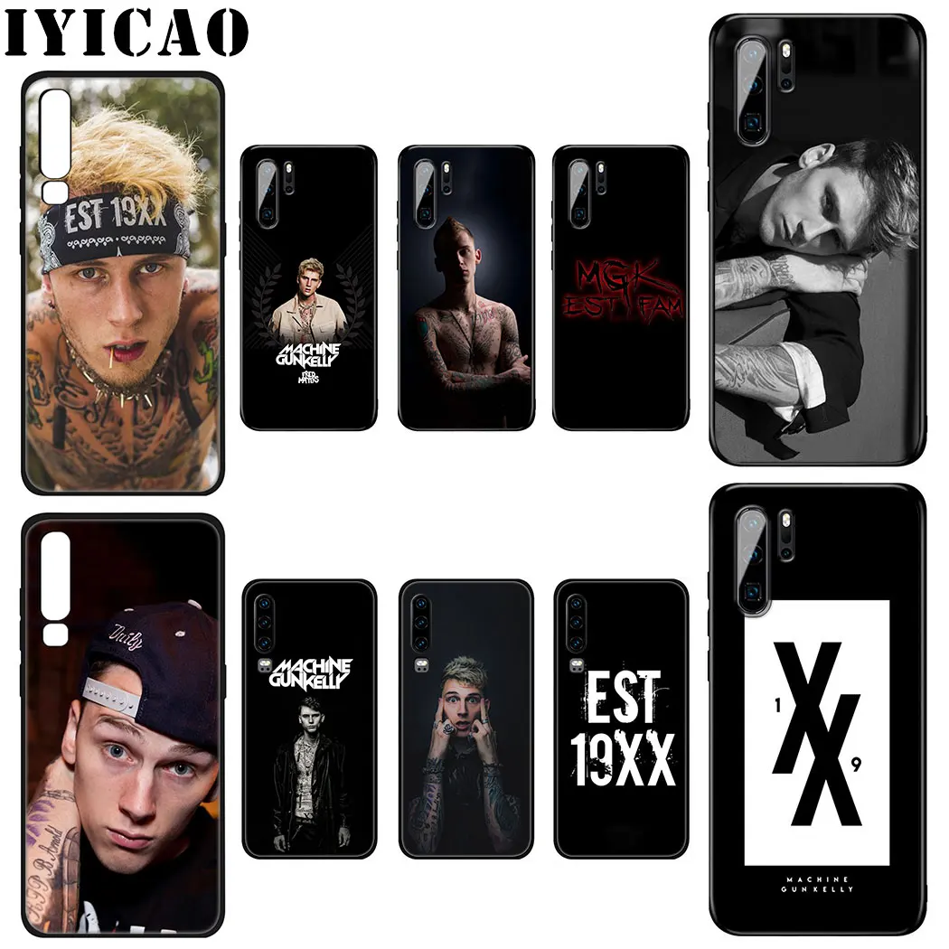 Мягкий силиконовый чехол IYICAO MGK Machine Gun kelly для Huawei P Smart Z Plus 2019 P30 P20 P10 Lite Pro