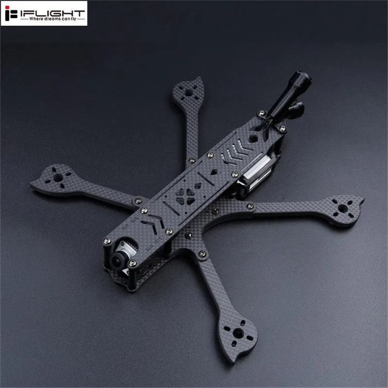 

iFlight DC5 222mm 5inch HD FPV Freestyle Frame Kit with 5mm Arm Compatible 5inch Prop for FPV Air Unit Digital Syste