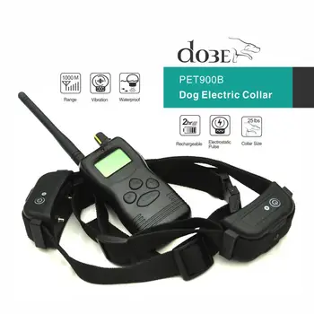 

Remote bark control pet training collar waterproof electric dog barking collar pet training shock electronic dog no bark collar
