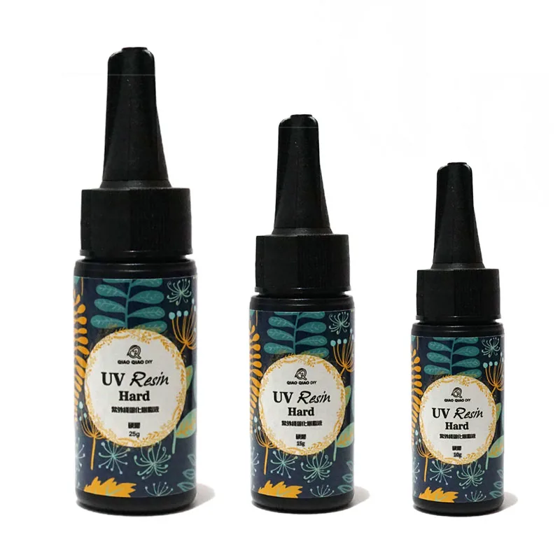 

Hot sale 10/15/25g DIY UV Resin Ultraviolet Curing Solar Cure Sunlight Activated Hard Glue