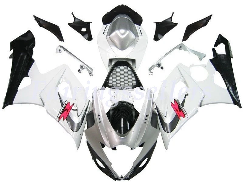 GSXR 1000 White & Silver GSXR (2005-2006)