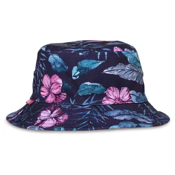 

Diamond Big Brim Printed Bucket Hat Summer Sun-resistant Men's Lady Hat Versatile Double-Sided Bucket Hat