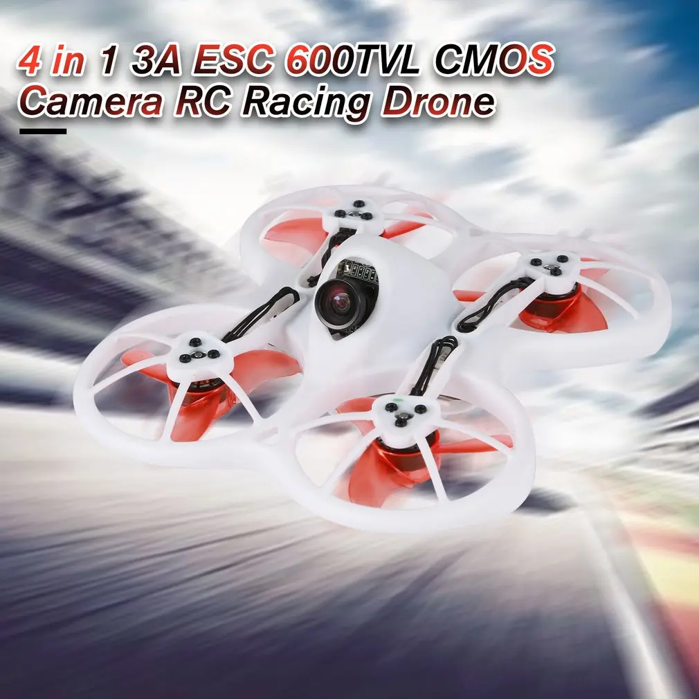 EMAX Tinyhawk бесщеточный 75 мм FPV RC гоночный Дрон BNF 4 в 1 3A ESC мини Квадрокоптер самолет с Goggle пульт дистанционного управления