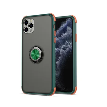 

Matte Magnetic Phone Case For Apple iPhone X XR XS 11 Pro Max 8 7 6S 6 Plus Case Ring Adsorption Cover Camera Protective Cases