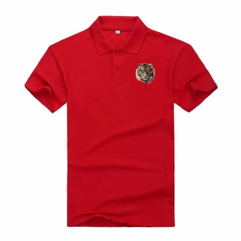 Mens Polo Shirts Tiger Head Pattern of Chao Brand Men Polos Men Cotton Short Sleeve shirt Clothes jerseys Golf Tennis Polos Big Mens Polo Shirts Tiger Head Pattern of Chao Brand Men Polos Men Cotton Short Sleeve shirt Clothes jerseys Golf Tennis Polos Big