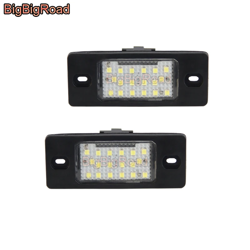 Лампы для номерного знака BigBigRoad Skoda Fabia1999 2000 2001-2014 For-Yeti 2009 2010 2011 2012 2013 | Автомобили и